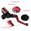 Universal Motorcycle Brake Master Cylinder 22MM Hydraulic Clutch Lever Adjustment Brake Clutch Handle for Motorbike Honda Yamaha