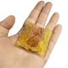 Reiki Crystal Products Golden Quartz Stone Orgone Pyramid Orgonite Pyramid Crystal Pyramid Stone Pyramid for Reiki Healing and Crystal Healing St