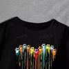 Summer Cute Pet Yorkshire 3D Printed Women's Mesh Breathable Loose T-Shirts Women’s