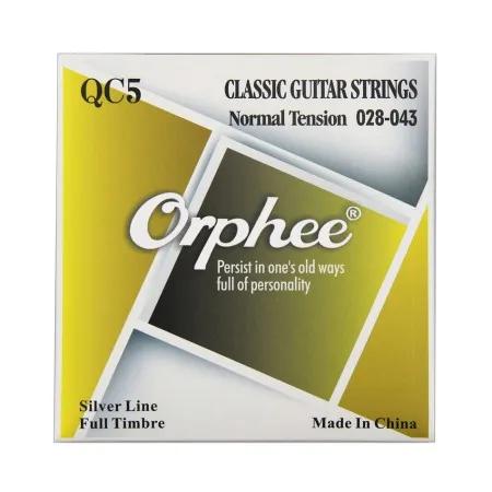 Orphee Classical Guitar Strings Nylon Silver Plated Guitar Strings for Beginners Practice Professional Classical Guitar Strings