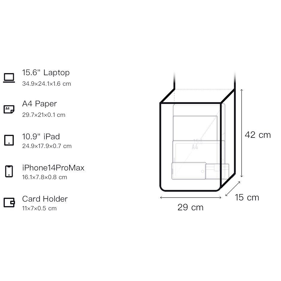 Lululemon Everyday 21L Side Pocket Design Adjustable Shoulder Straps Nylon Backpack Unisex Backpack Washed-Blue LU9CTTS-069122
