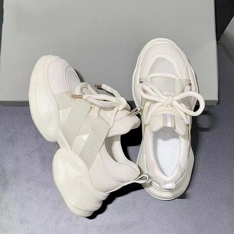 New Shoes for Women Fashion Solid Color Breathable Women's Vulcanize Shoes Summer Sneakers Ladies Sport Shoes Zapatos Mujer