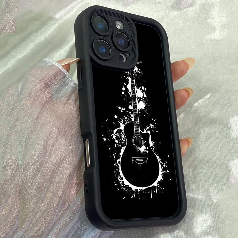 JT96 Blank Sheet Music for iPhone 17 16 15 14 Pro Max Samsung S26 S25 S24 Ultra A17 A16 A07 A56 A06 Xiaomi 15T Redmi 14C 15c Note 14 Soft TPU Case