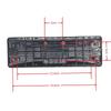 Suitable for Rearview Mirror Dashcam Modification, Special Backplate Bracket, Snap-On Type, No-Hole, Milirenwoyou Replacement