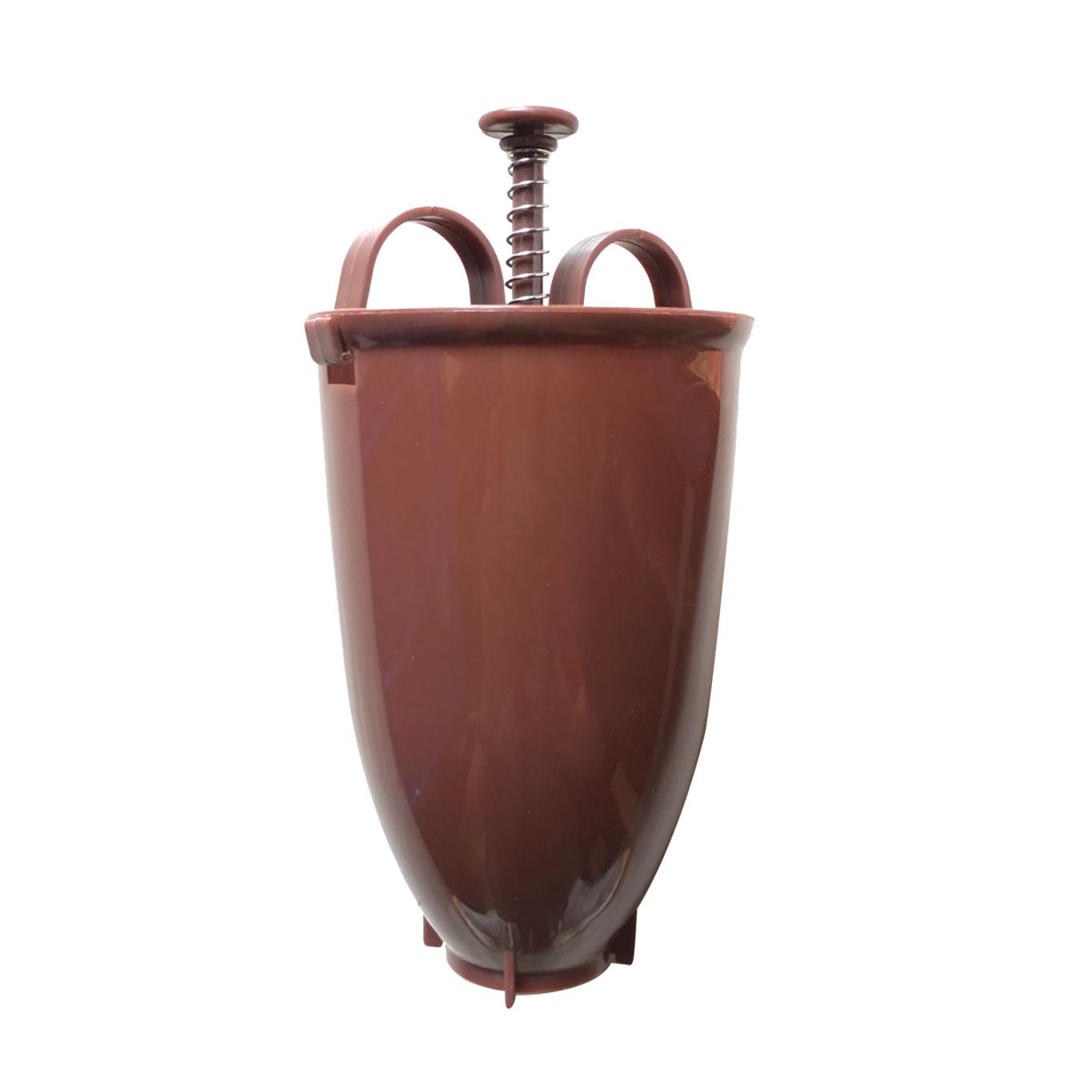 

(Никита) Пластиковая машина для изготовления пончиков, инструмент «сделай сам», кухонная посуда для изготовления выпечки One Size коричневый