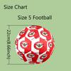 1pc FIFA World Cup Theme Standard Size 5 Soccer Ball, Gentle on the Feet, Designed Specifically for Matches and Training Football