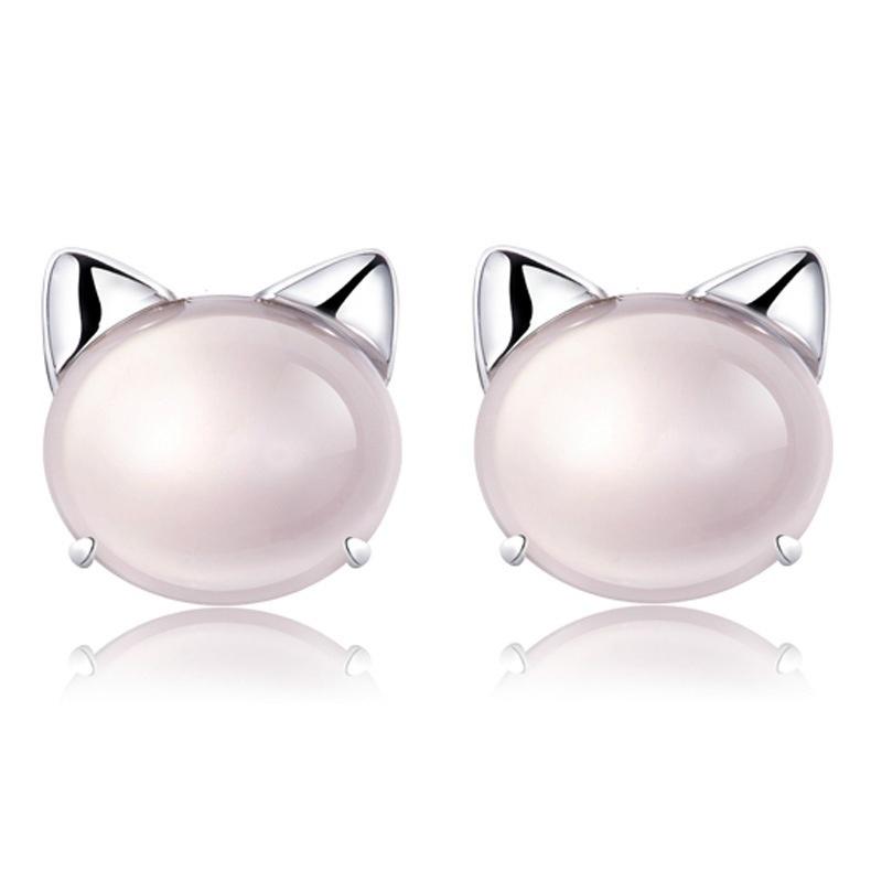 Cute Meow Cat Ears Earrings  Stud Earrings for Women