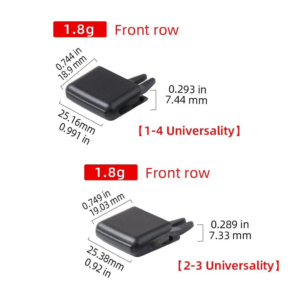 Sliding Clip For Air Conditioning Grille Compatible With For Volkswagen Multivan T5 Car Replacement 7E5819203-1 7E5815705-1
