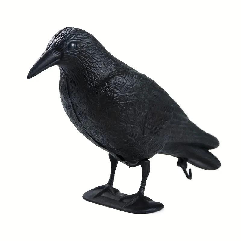 Decoracion Jardin Exterior Simulation Black Crow Raven Bird Repellent Pest Control Pigeon Repellent Garden Decoration Outdoor