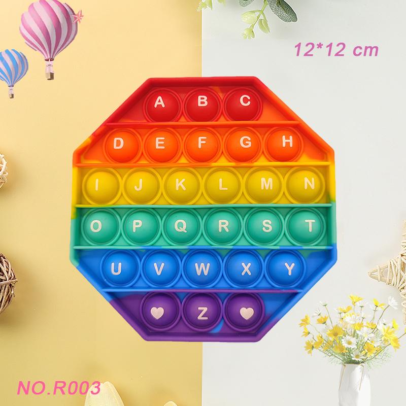 Hot Push Bubble Fidget Toys Adult Stress Relief Sensory Toy Antistress Soft Squishy Anti-Stress Gift Anti Stress Box Game