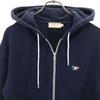 MAISON KITSUNE Made in Portugal Long sleeve Zip hoodie XS Navy Men's Used