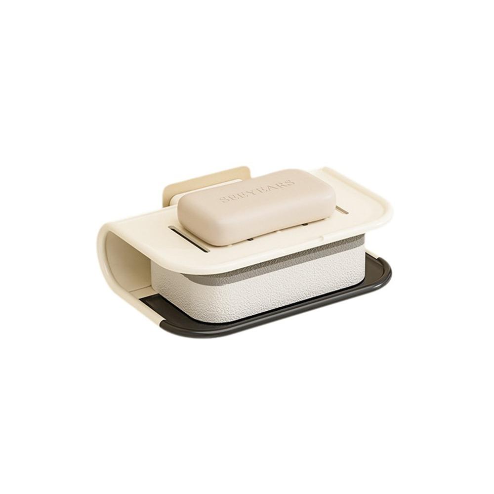Space Saving Bathroom Soap Dish M Rack Soap Drain Box Simple Bathroom Soap Tray  Household
