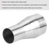   Stainless Steel Exhaust Pipe Connector Tube Adapter Reducer Modified Part