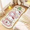 Kawaii Kitty Cartoon Bedroom Rug Soft Velvet Floor Mat Bedside Non-Slip Washable Decor