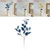 Realistic Eucalyptus Apple Leaf Silk Floral Stems For Photography Props Outdoor Use