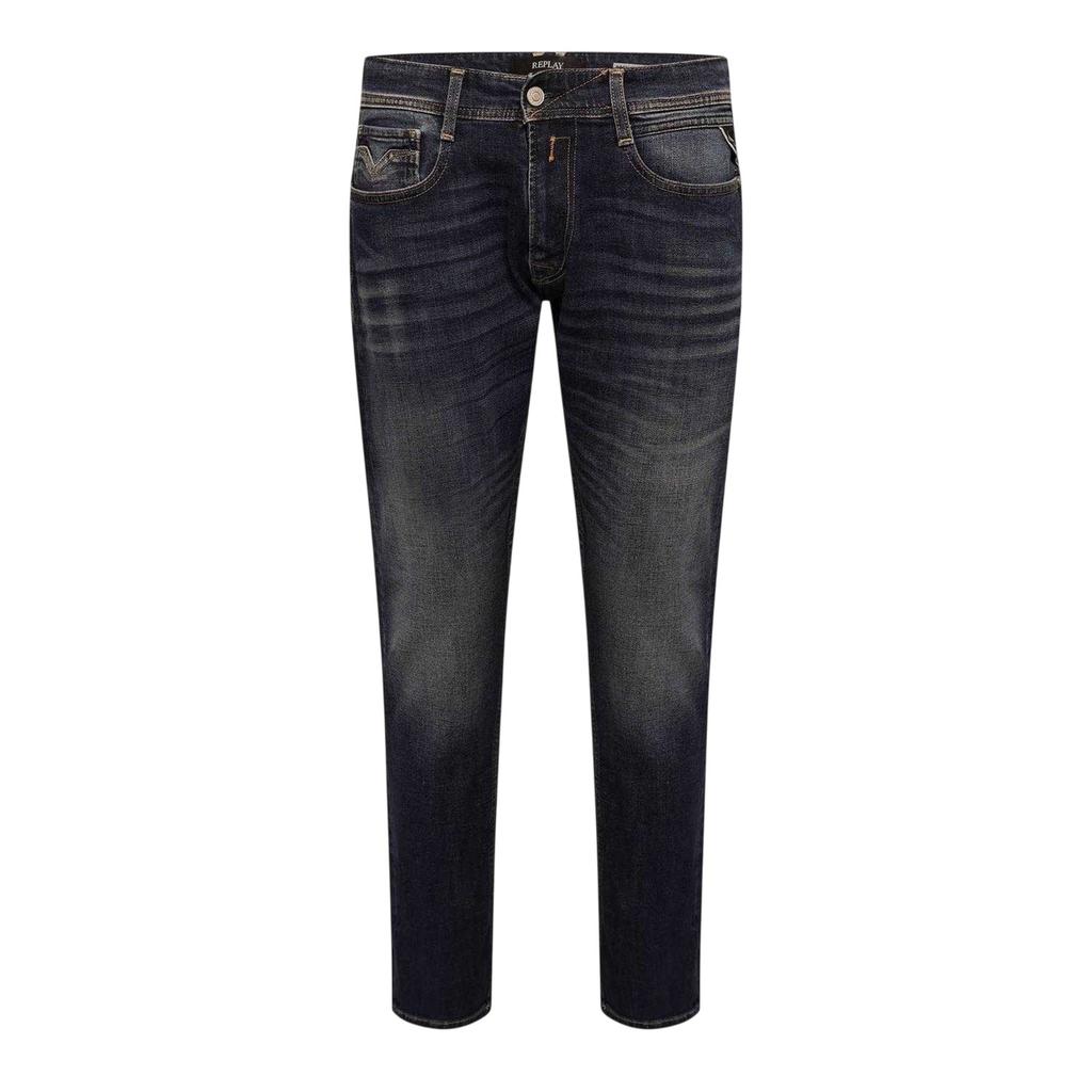 Replay Mens Anbass Cotton Comfort Jeans
