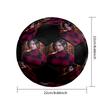 Soccer Ball Colorful Machine Stitched PVC Size 5 Team Training Competition Ready Durable High-Bounce Cool Sports Gift