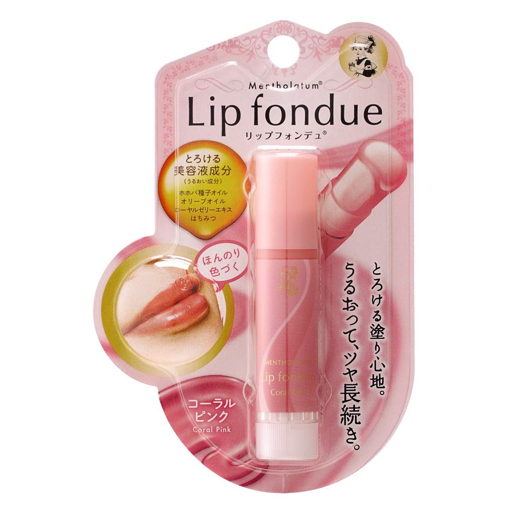 Mentholatum Lip Fondue Coral Pink 4.2g