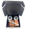 Fruit-Flavored Whiskey Smoker Barrel Set with Wood Chips - Ideal Bartending Gift