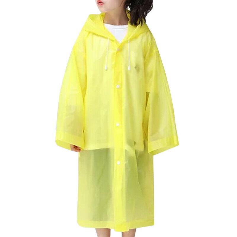 Yiluweinir Kids Raincoat With 2 Pockets Girl Boy Waterproof Hood Rain Jacket Outdoor Age 4-14 With Bag A06-1-1 Yiluweinir Kids Raincoat With 2 Pockets Girl Boy Waterproof Hood Rain Jacket Outdoor Age 4-14 With Bag A06-1-1