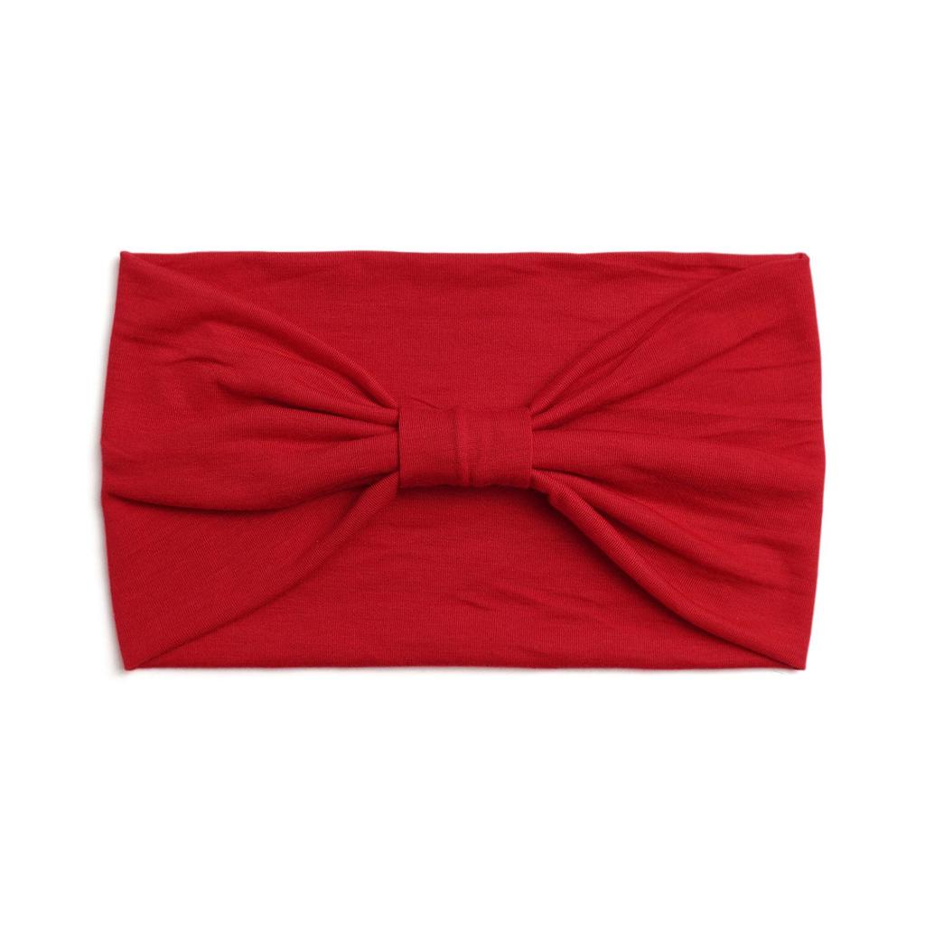 Stretchy Solid Color Sports Headband - Sweat-Absorbing Yoga & Running Hairband