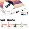 USB C Plug Dust Plug 3.5mm Earphones Jack SIM Card Pin USB Type-C Anti Dust Plug Accessories For iPhone 17 16 Huawei Xiaomi OPPO