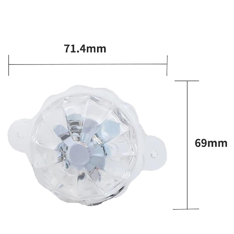 24V Led Flashing Chassis Taillight Anti-fog Parking Brake Warning Lights For Car Motorcycle 12 -24V Universal