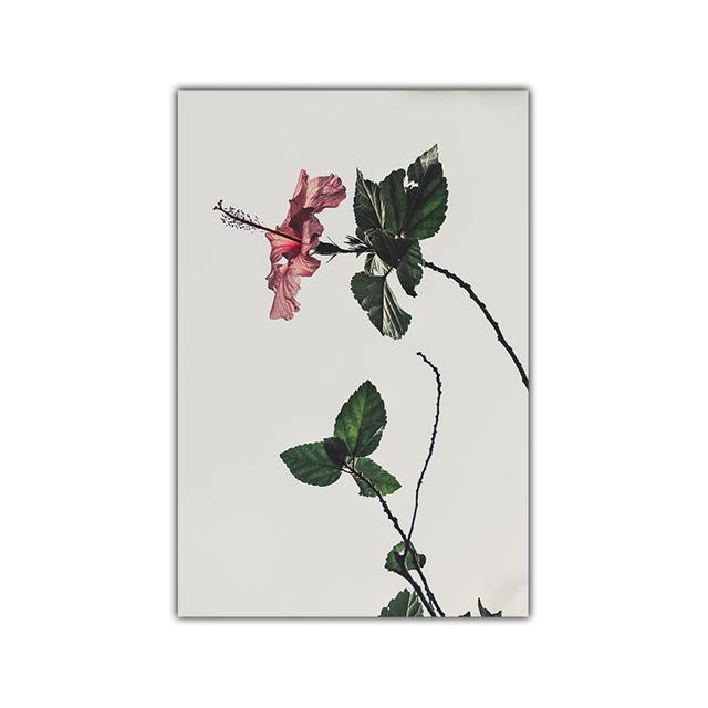 Yeşil Yaprak Bitki Manzara Resimleri Saksı Bitkileri Çiçek Sabah Güneş Tuval Sanat Baskılar Posteri Duvar Resimleri Odası Dekor Için