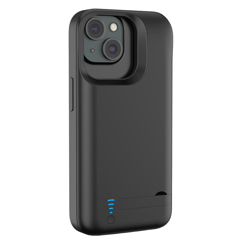 

T41 For iPhone 15 Plus Battery Case 6000mAh Extended Charger Power Bank Phone Case with Kickstand A
