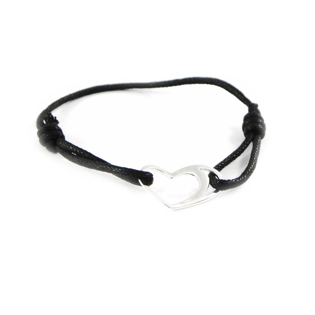 Les Trésors De Lily [G1257] - Silver 'Love' Silver Bracelet - 20x10 Mm