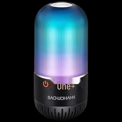 Bach Johann Q8 Portable HIFI Bluetooth Speaker with Colorful Lights CN Plug (adapter Included)