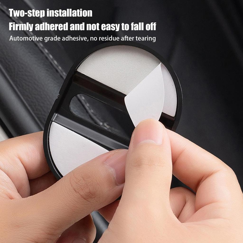 Rebornsun Car Door Latch Lock Trim Cover, Car Door Latch Protection Cover - Auto