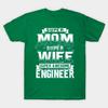 Unisex Fashion TShirt Super Mom Super Wife Super Awesome Engineer Print TShirt Plus Size S-5XL T-Shirt 100%Cotton Tops O Neck Short Sleeve Tees