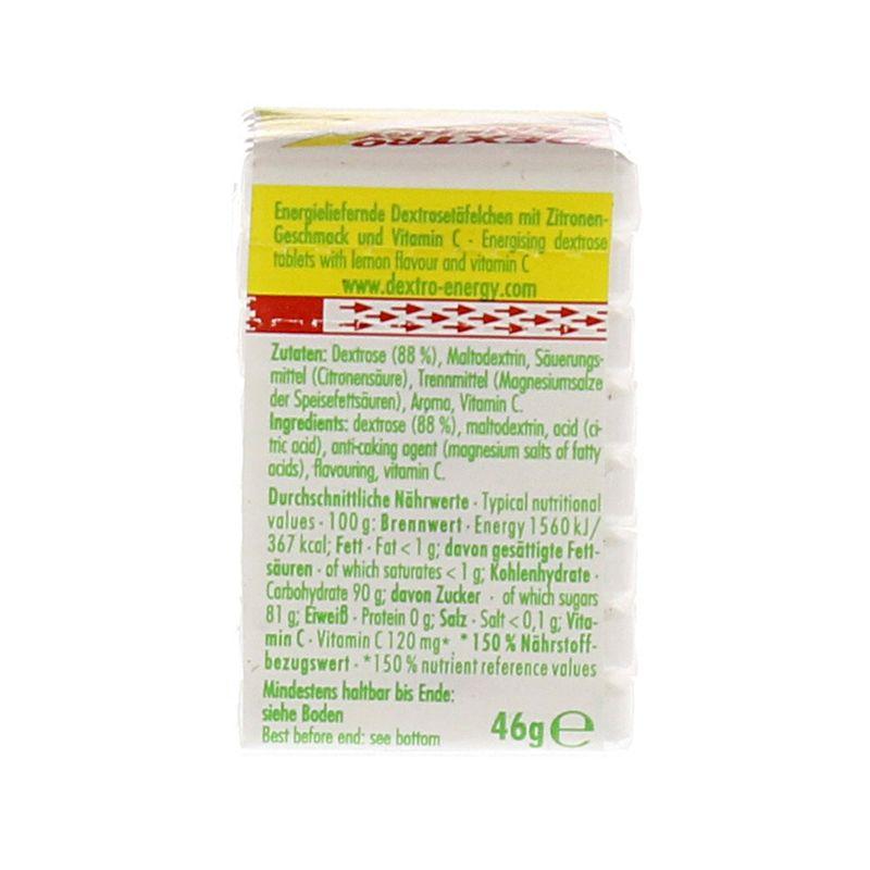 Dextro Energy Limone Vitamina C Pastiglie di Glucosio 46g