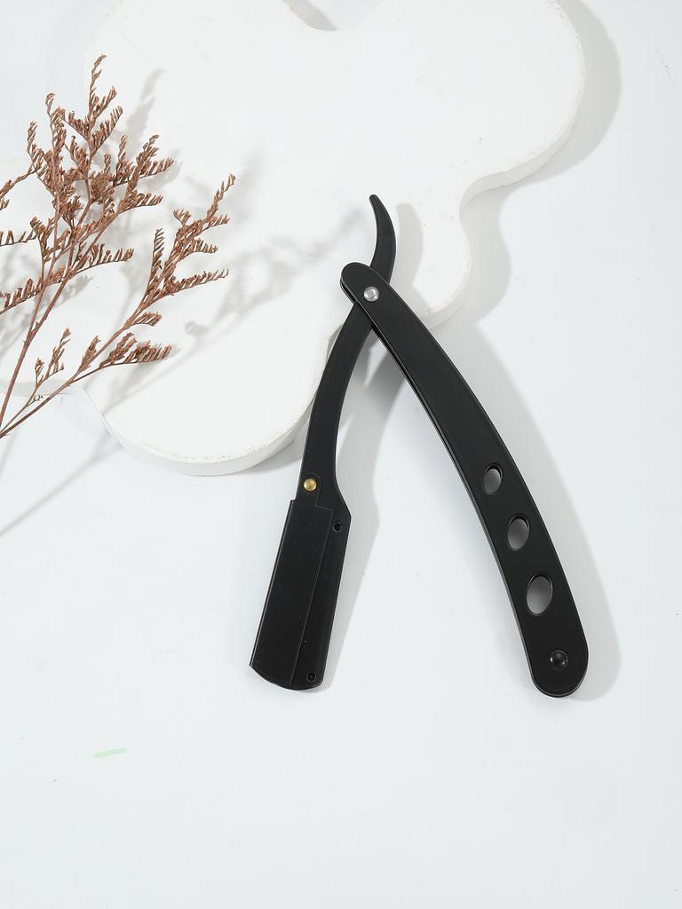 1pcs Men's Stainless Steel Shaving an Hairdressing Tools Shaver Hairdressing Folding Shaver Salon Hairdressing Accessories