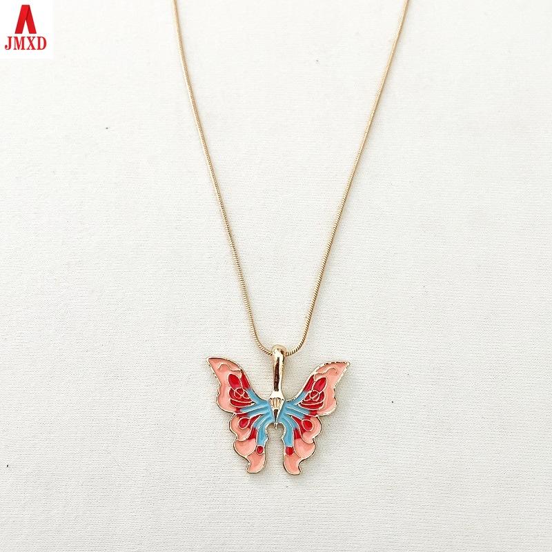 JMXD-Butterfly Fairy Necklace Dream Wonderland Alina Butterfly