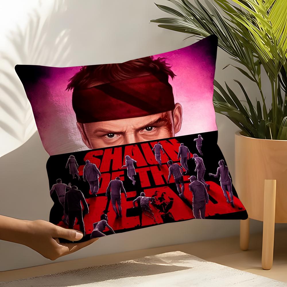 

Shaun of the Dead Pillow Case Home Living Room Decoration Linen Pillow Cases Cushion Cover 30X30cm