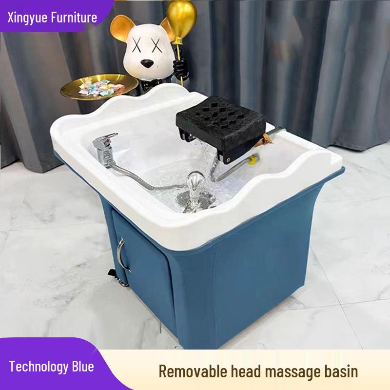 Shampoo Basin Head Therapy Device for Hair Care and Salon Massage