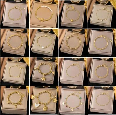 Bracciale Preferito 2: Bracciale a Croce Qi Yun alla Moda in Acciaio Inossidabile - Gioielli Trendy, Statement, di Lusso Leggero.