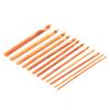 12 szt. Karbonizowane Bambusowe Szydełka Zestaw Drutów do Robienia na Drutach Narzędzia do Tkactwa Akcesoria