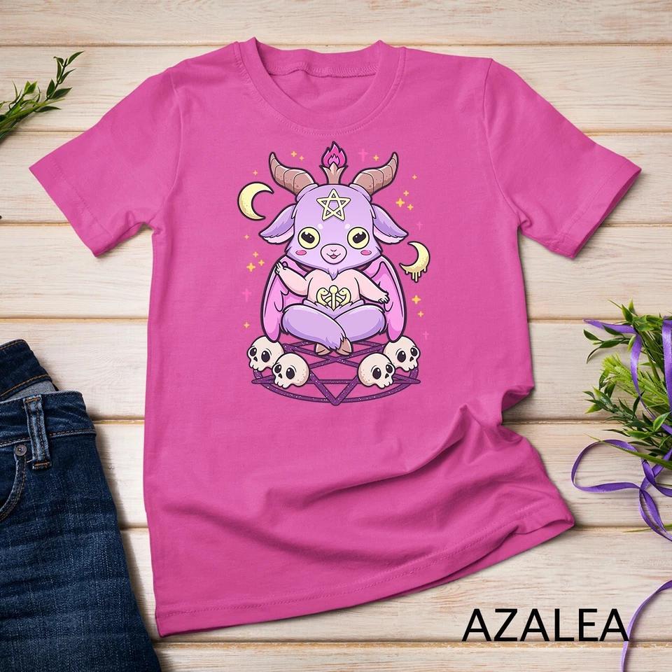 Kawaii Pastel Goth Cute Creepy Krampus Unisex T-shirt 6 L