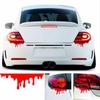 Red Blood Drips Red Blood Car Headlight Sticker PET Dripping Blood Vinyl Decal Car Decoration