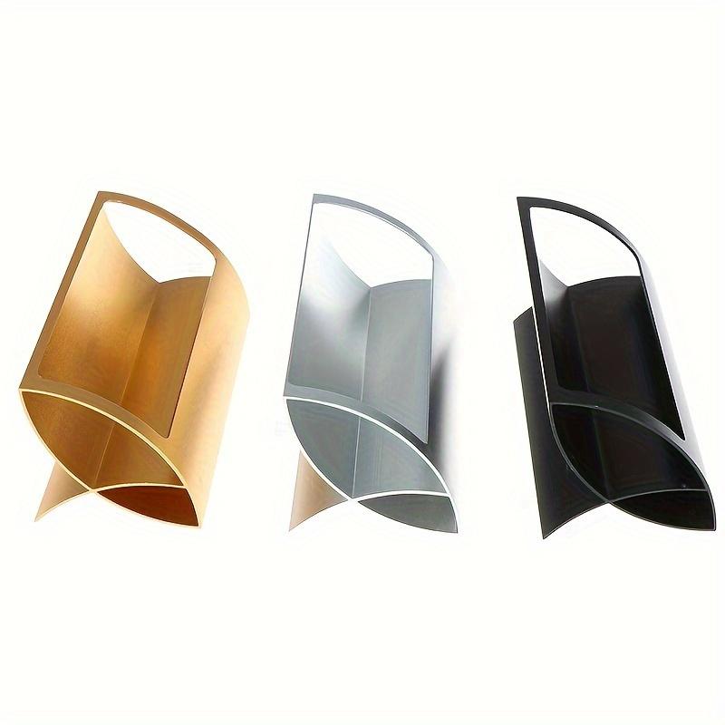 1pc Creative Metal Card Holders Note For Office Display Desk Business Holders Desk Accessories Stand Clip Memo Clip Holder