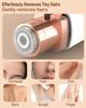 Eyebrow & Facial Hair Removal for Women: 2 in 1 Rechargeable Eyebrow Trimmer & Face Shaver, Painless Electric Facial Eye brow Ra
