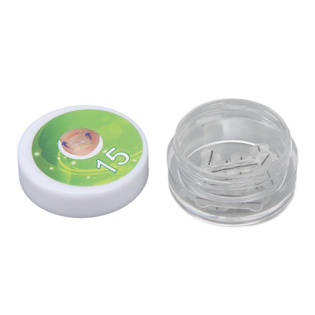 10pcs Toenail Correction Strips Brace Elastic Change Growth Direction Ingrown Toenail Correction Brace 0.6in