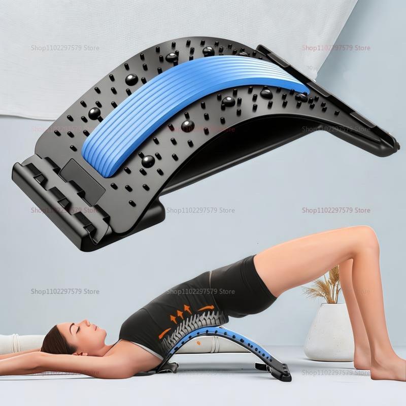 Lumbar Soothing Device Fitness Lumbar Massager Support Relaxation Tool Stretcher for Spine Pain Relief Massageador Equipment