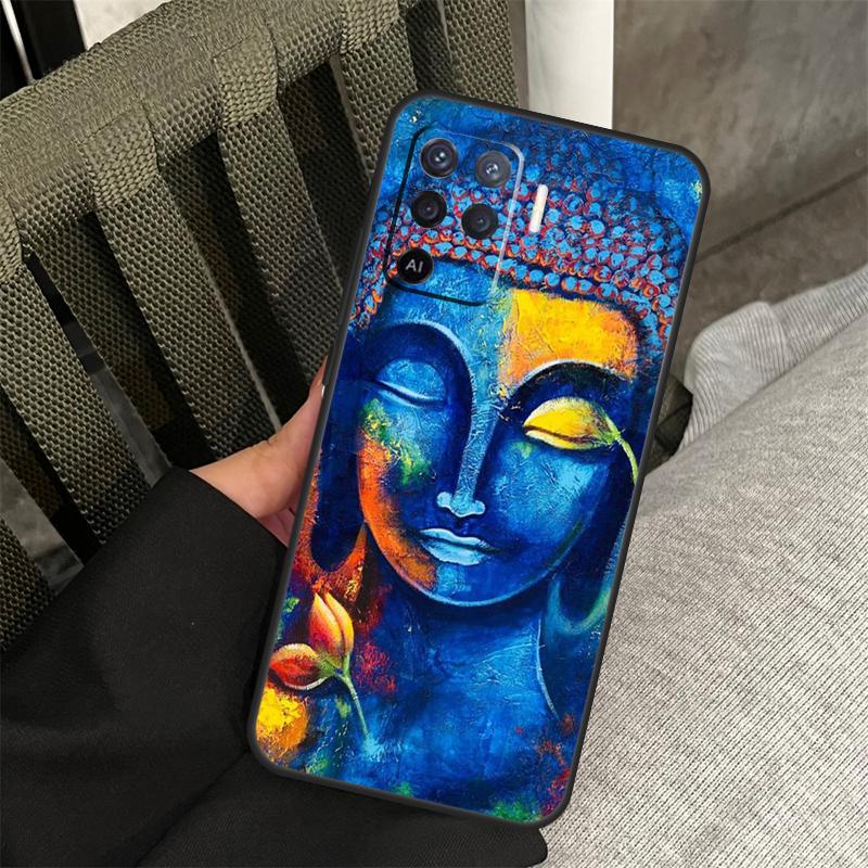 Buddha Case For Oppo A80 A60 A40 A94 A54 A98 A78 A18 A38 A58 A16 A76 A96 A17 A77 A74 A57S A15 Cover