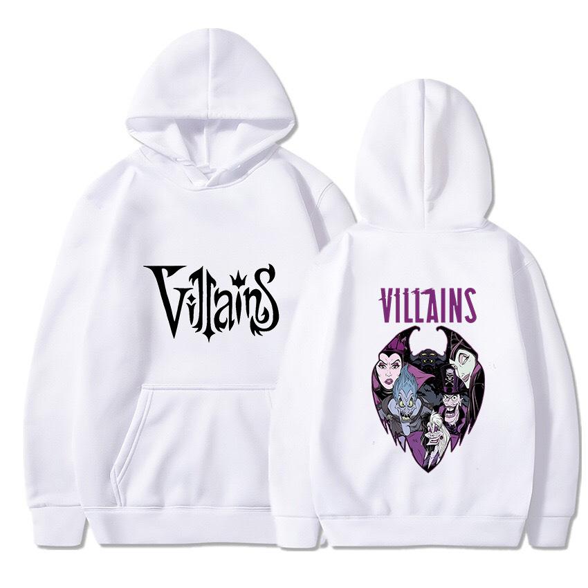 Villains Hoodie Sweatshirts Men Women Fashion Casual  Autumn Winter Fleece Streetwear Tops