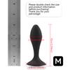 3 Sizes Unisex Silicone Rear Anal Plugs, Anal Trainers, SM Adult Sex Toys, Ladies Sex Toys, Sex Toys