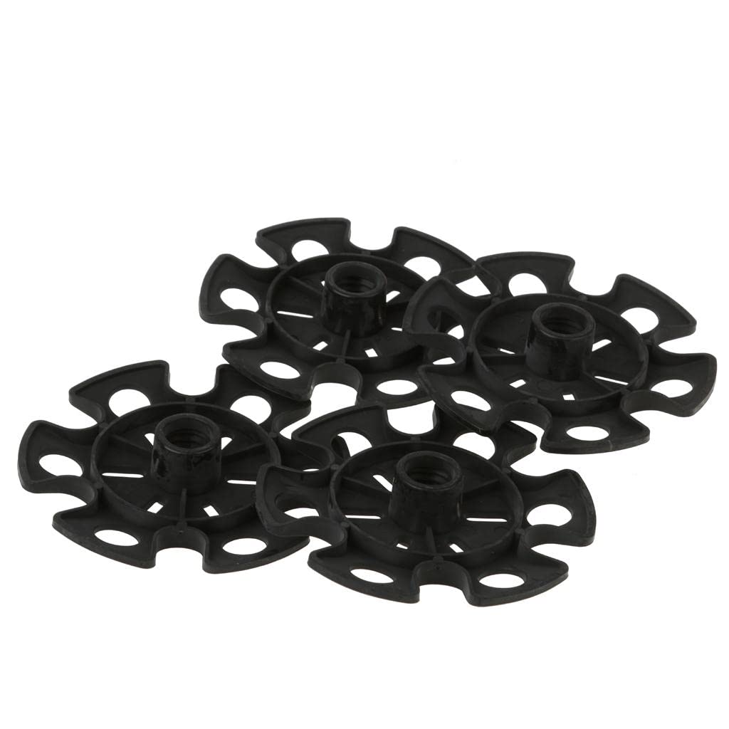 

SONONIA trekking poles for hiking 4 pieces replacement rubber snowflake snow basket